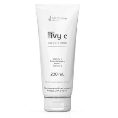 Sérum Rejuvenescedor Corporal Ivy C Corpo e Colo FPS20 200ml