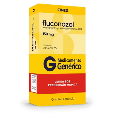 Fluconazol 150Mg Cimed Caixa Com 2 Cápsulas