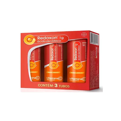 Redoxon Vitamina C Efervescente 1g 30 Comprimidos - BAYER