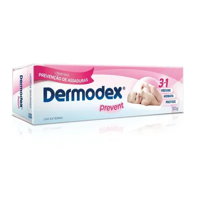 Creme Para Prevenção De Assaduras Dermodex Prevent Com 30G