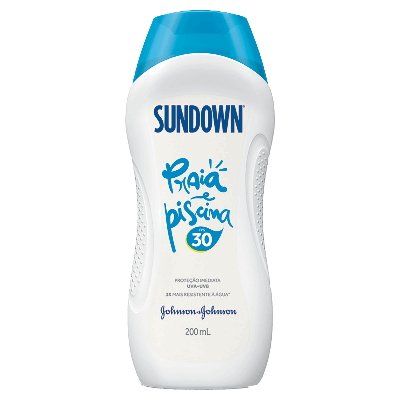 Protetor Solar Fps 30 Sundown Praia E Piscina Frasco 120Ml