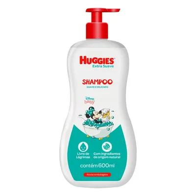 Shampoo Extra Suave Disney Baby Huggies Frasco 600ml