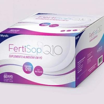 Fertisop Q10 60 Sachês de 4g Cada - MYRALIS