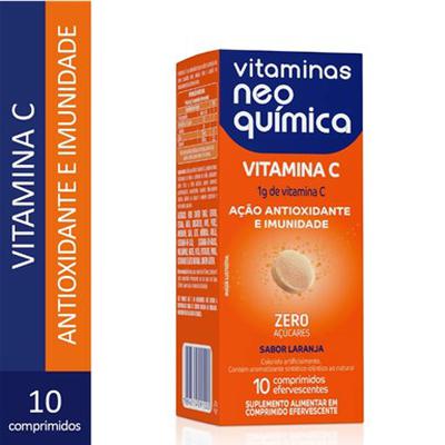 Vitamina C 10 Comprimidos Efervescentes - NEO QUÍMICA