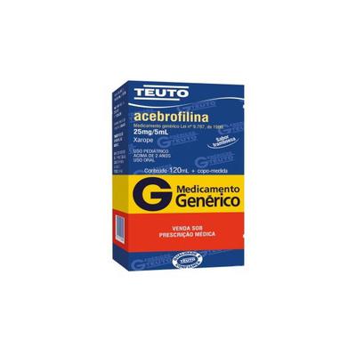 ACEBROFILINA PED 25MG/5ML 120ML