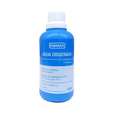 Água Oxigenada 10 Volumes Avvio 100Ml