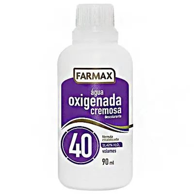 Água Oxigenada 40 Volumes Com 90Ml