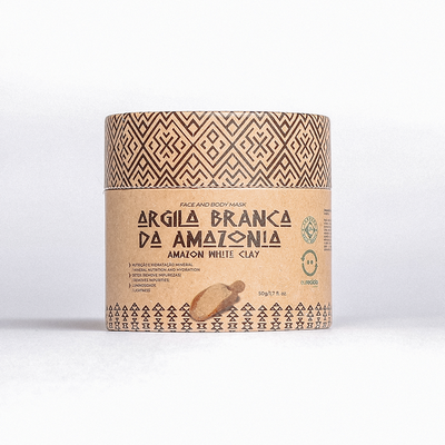 Mascara Argila Branca Amazonia Bio 50G