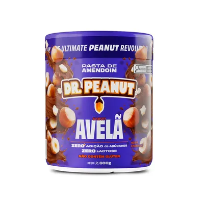 PASTA AMENDOIM DR PEANUT AVELA 600G