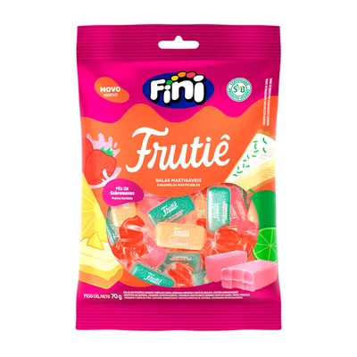 Bala Fini Frutiê Sobremesas 70G