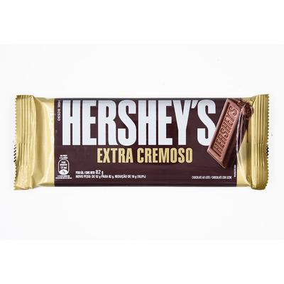 Barra De Chocolate Ao Leite Extra Cremoso Hershey'S 82G