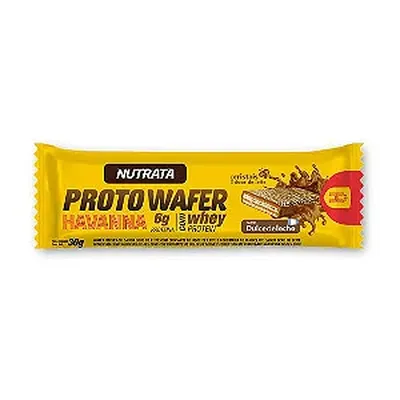 Barra De Proteína Proto Wafer Nutrata Leite Havanna 30G