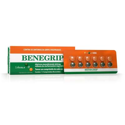 Benegrip 12 comprimidos - HYPERA