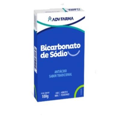 Bicarbonato De Sódio Adv Embalagem 100G