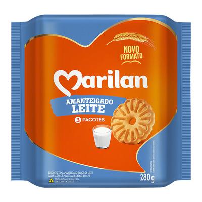 Biscoito Marilan Amanteigado Leite 280g