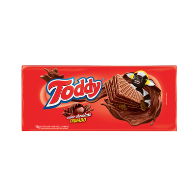 BISCOITO TODDY WAFER CHOC TRUFADO 94G
