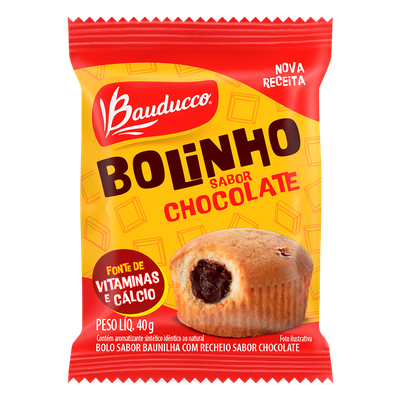 Bolinho Baunilha com Chocolate 40g - BAUDUCCO