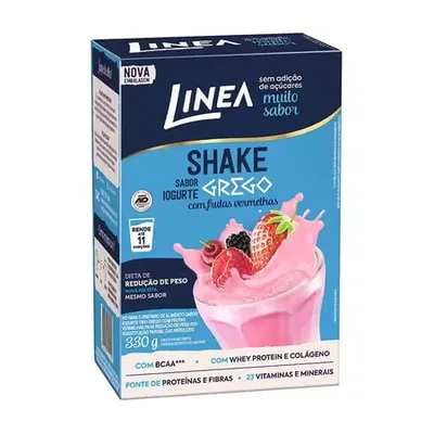 Shake Sabor Iogurte Grego Com Frutas Vermelhas - 330g