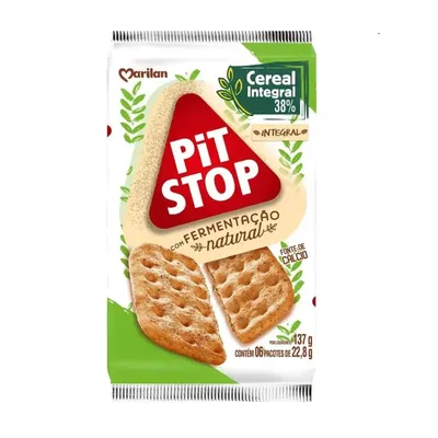 BISCOITO PIT STOP INTEGRAL FN 137G