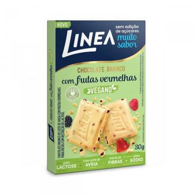 Chocolate Branco Linea Vegano Zero Açúcar e Lactose 30g