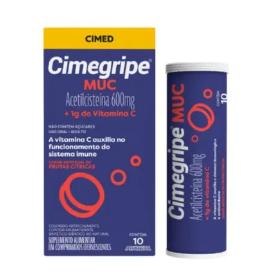 Cimegripe Muc 10 Comprimidos Efervescentes