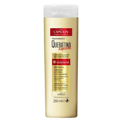 Condicionador Capicilin Queratina 250ml Reconstrutor Capilar