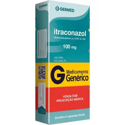 ITRACONAZOL 100MG 4CAPS(GLG)