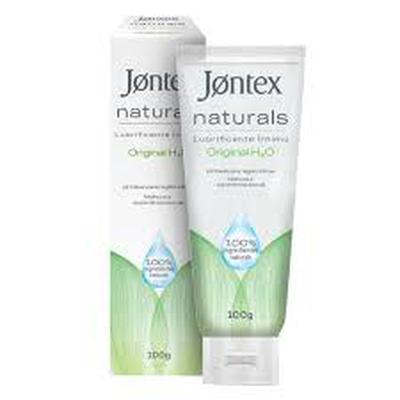 Gel Lubrificante Íntimo Jontex Naturals Original H2O 100G