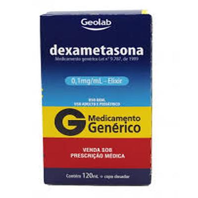Dexametasona 0,1mg/ml Elixir 120ml - EMS