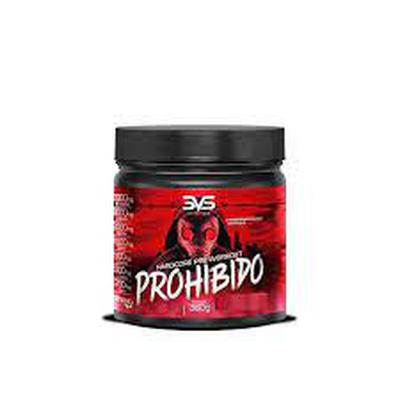 Pré-treino Nutrition Prohibido Hardcore Citrus 180g - 3VS