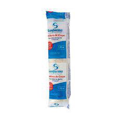 Atadura de Crepe 12cmx1,8m 1 Unidade - SANFARMA