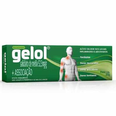Gelol Pomada 20g - HYPERA