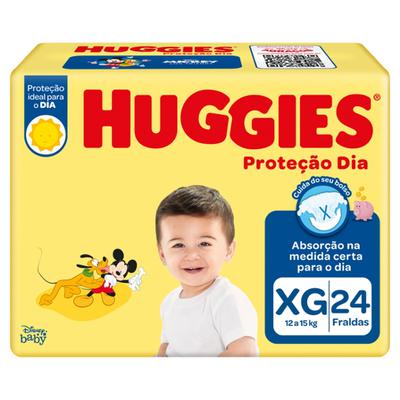 Fralda Huggies Tripla Proteção Dia XG com 24 Unidades