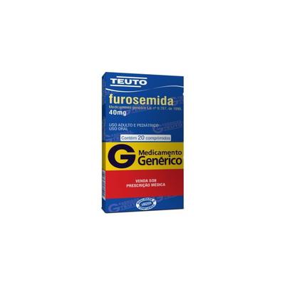 Furosemida Cimed 40Mg Com 20 Comprimidos
