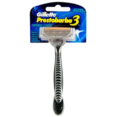 Presto Barba Gillette 3 Ultragrip C/1Unidade