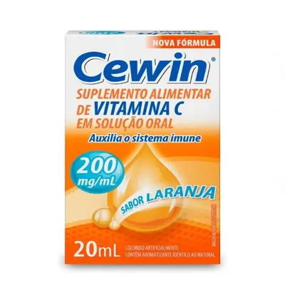 Vitamina C Em Gotas Targifor Cewin Sanofi 20Ml