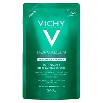 Normaderm Phytosolution Gel Intensivo Limp Vichy Refil 240G