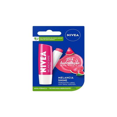 Protetor Labial Melancia Shine Nivea 4,8G