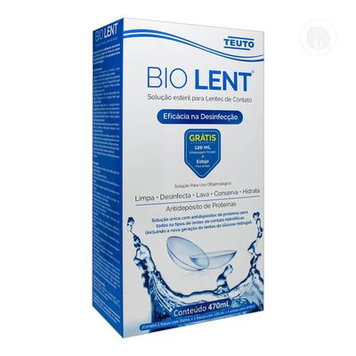 Bio Lent p/Lentes de Contato 470ml - TEUTO