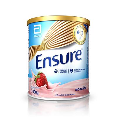 ENSURE PO C/FOS MORANGO 400G(PBM)(ABT)