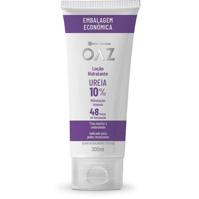 Loção Hidratante Ureia 10% Eurofarma OAZ com 300ml