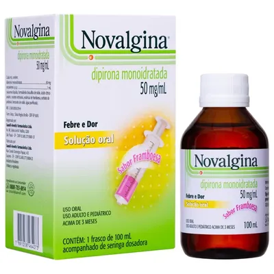 Novalgina 50MG Com 100ml