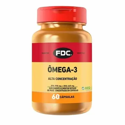 Ômega 3 2400mg FDC 60 Cápsulas