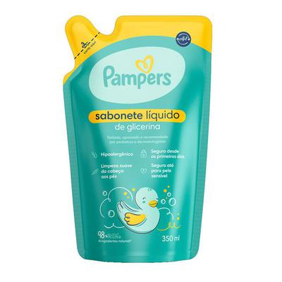 Sabonete Líquido Pampers Glicerina Refil 350ml
