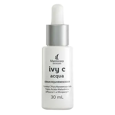 Sérum Rejuvenescedor Mantecorp Skincare Ivy C Acqua 30ml