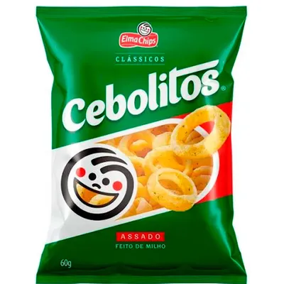 Salgadinho De Milho Cebola Cebolitos Elma Chips 60G