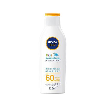 Protetor Solar Sun Kids Sensitive & Pure Fps 60 Nivea 125Ml