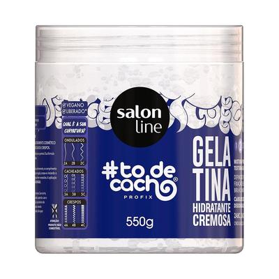 Gelatina Hidratante Cremosa Salon line #Todecacho 550g
