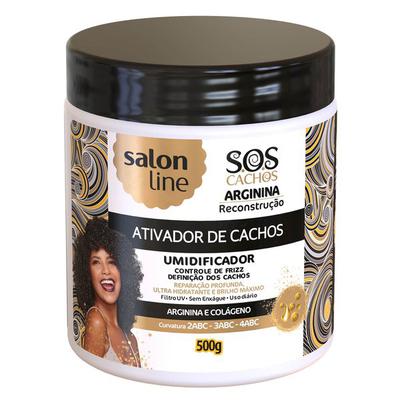 Ativador Cachos Salon Line Reconst 500G