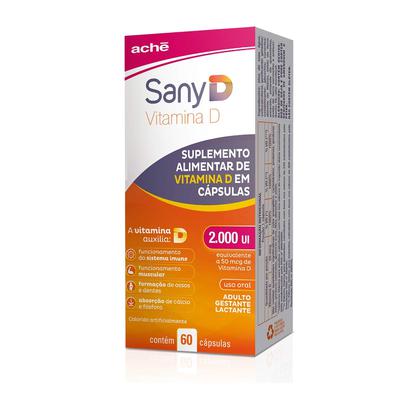 Sany D 14.000Ui Aché Com 4 Comprimidos Revestidos